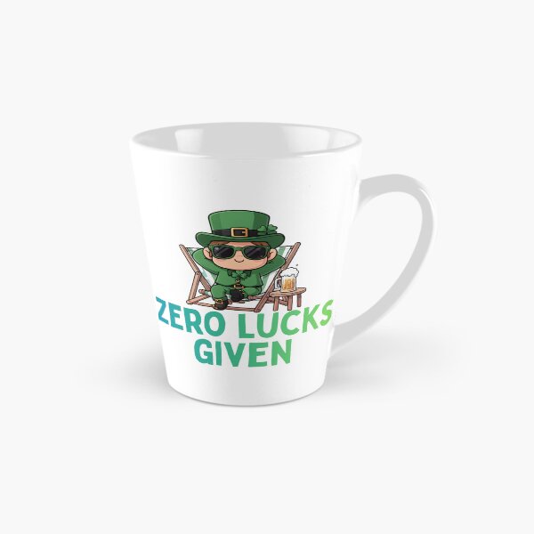 Item preview, Zero Lucks Given Relatable Relaxing Leprechaun designed and sold by PunTeestic.