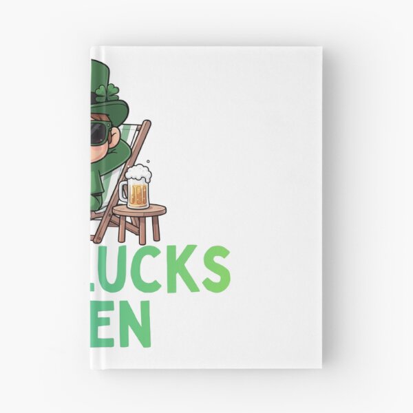 Item preview, Zero Lucks Given Relatable Relaxing Leprechaun designed and sold by PunTeestic.