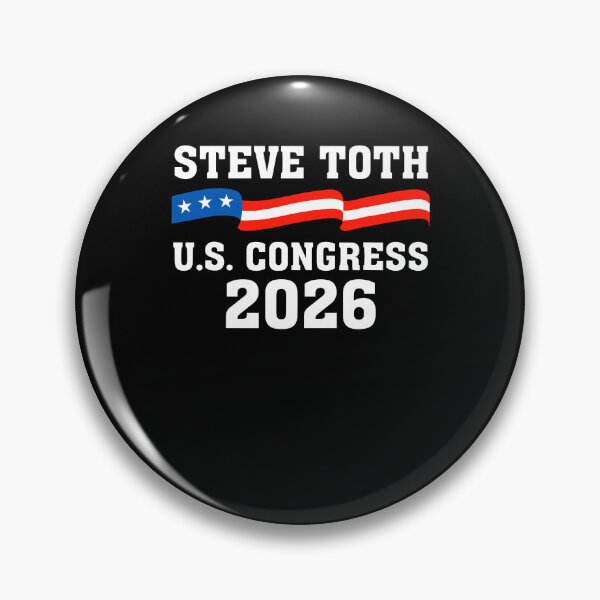 Item preview, Steve Toth 2026 for Congress Texas TX-02 Strike US Flag designed and sold by RDGNR.