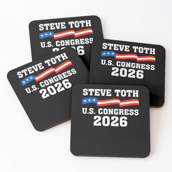 Item preview, Steve Toth 2026 for Congress Texas TX-02 Strike US Flag designed and sold by RDGNR.