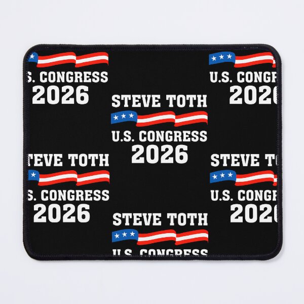Item preview, Steve Toth 2026 for Congress Texas TX-02 Strike US Flag designed and sold by RDGNR.