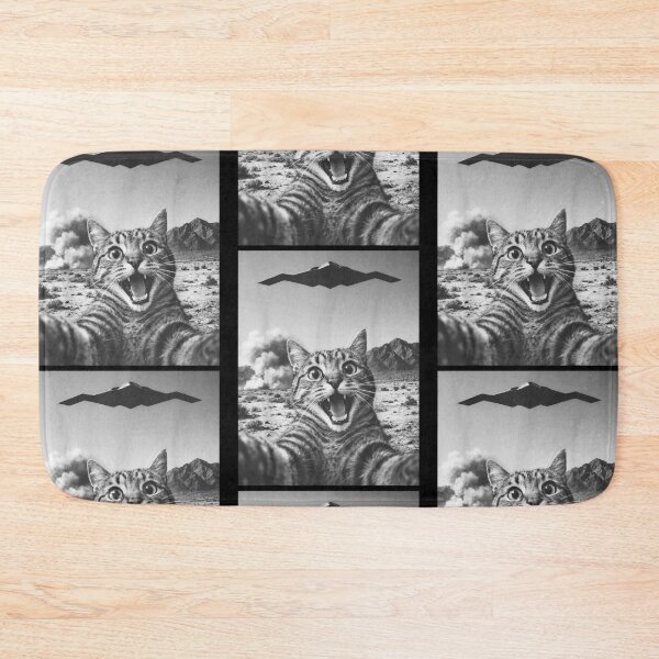Item preview, Alien Cat Selfie UFO Gifts Men Teen Boys Graphic Funny Cat designed and sold by RDGNR.