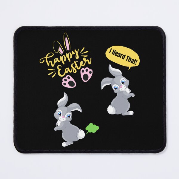 Item preview, Happy Easter… I Heard That! – Funny Farting Bunny Easter Design” designed and sold by JolieByDesigns.