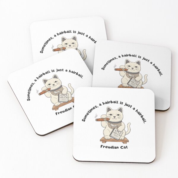 Item preview, Freudian Cat designed and sold by RegulateFirst.