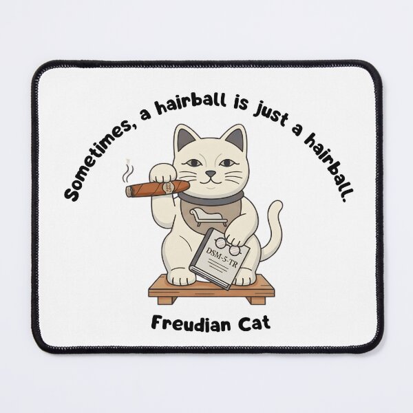Item preview, Freudian Cat designed and sold by RegulateFirst.