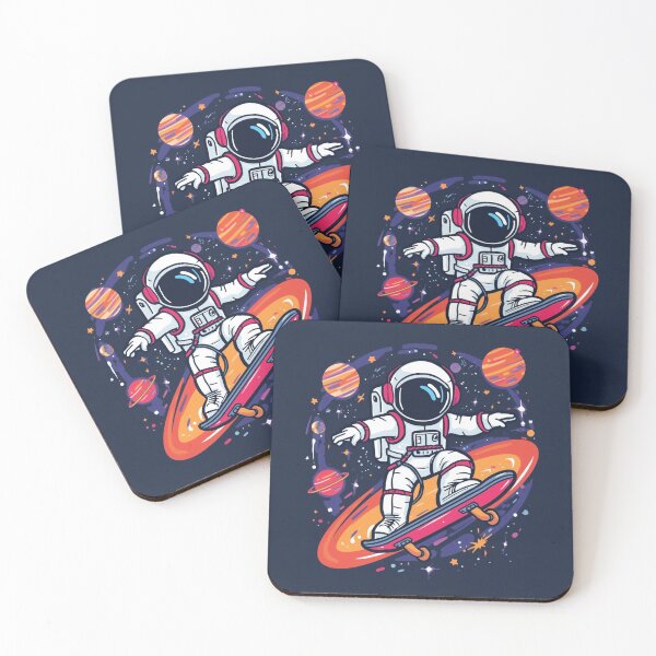 Item preview, An astronaut riding a skateboard designed and sold by davidsvend01.