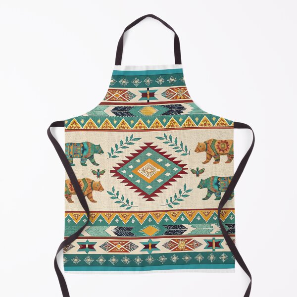 Item preview, Native American Bears Floor Mat, Throw Blanket designed and sold by candiscamera.