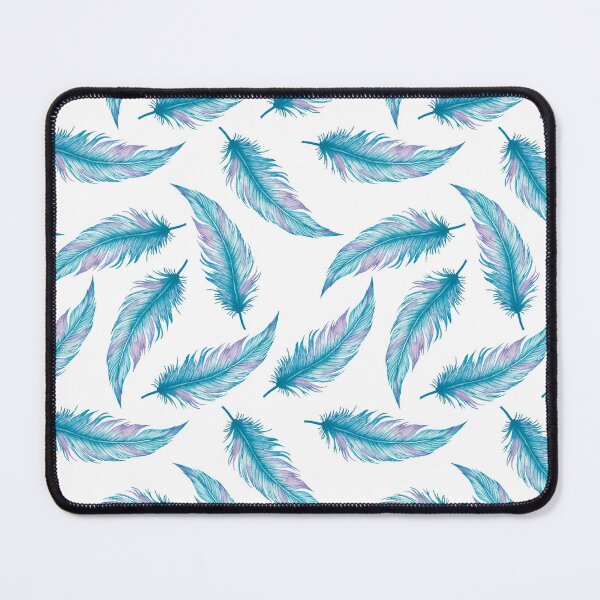 Item preview, Seamless pattern of hand-drawn watercolor feathers designed and sold by Design2delight.