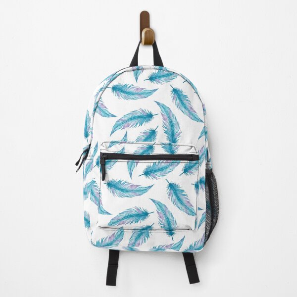 Item preview, Seamless pattern of hand-drawn watercolor feathers designed and sold by Design2delight.