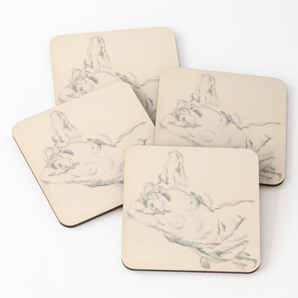 Item preview, Study of the Allegorical Figure Bellona by Paul Cézanne: Nude Figure Poster designed and sold by artofuniverse.