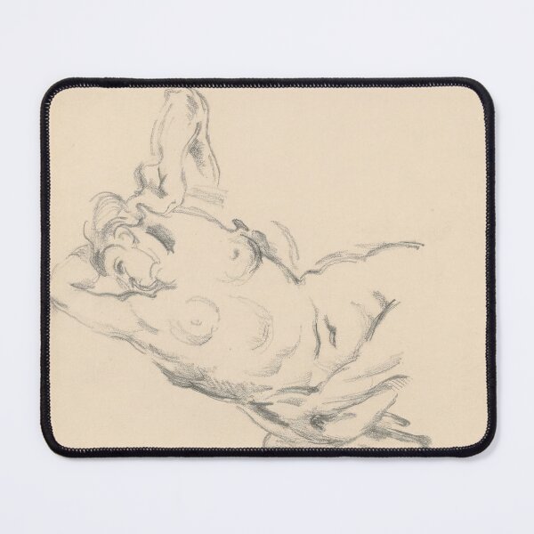 Item preview, Study of the Allegorical Figure Bellona by Paul Cézanne: Nude Figure Poster designed and sold by artofuniverse.