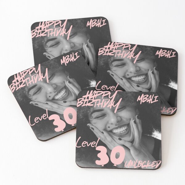 Item preview, Happy birthday with female smiling 30th birthday  designed and sold by LorenzoArtZa.