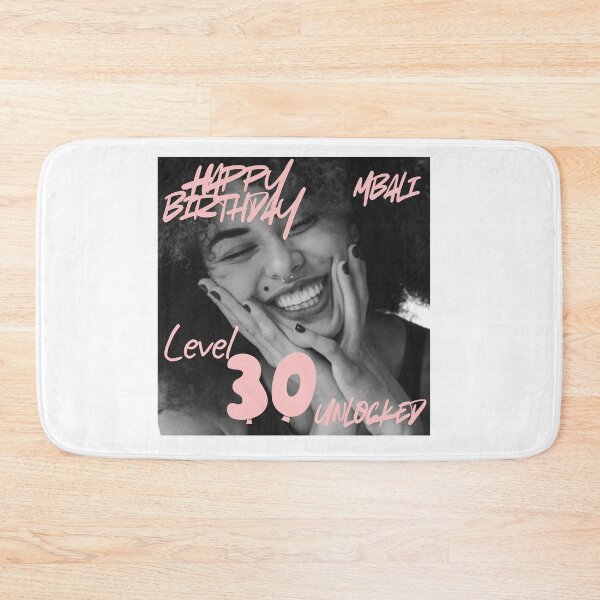 Item preview, Happy birthday with female smiling 30th birthday  designed and sold by LorenzoArtZa.