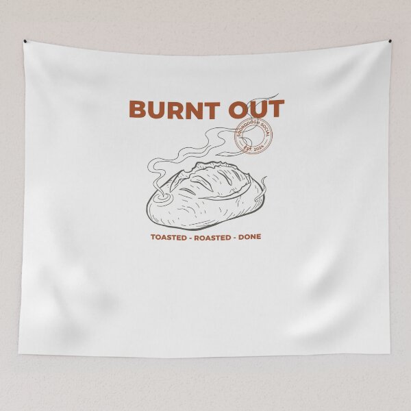 Item preview, Sourdough Bread Baking Burnt Out Baker Era designed and sold by LuminOrb.