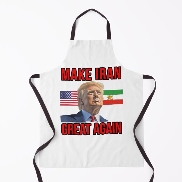 Item preview, Make Iran Great Again Iranian Lion Sun Flag Donald Trump MIGA USA Flag designed and sold by RDGNR.