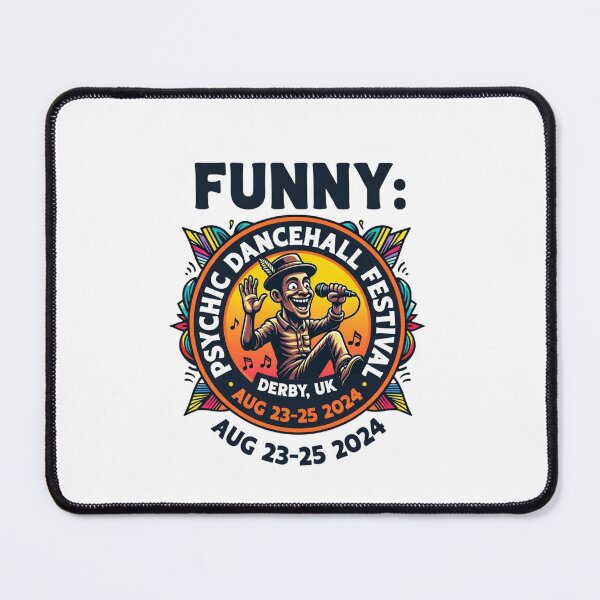 Item preview, Funny Psychic Dancehall Festival Shirt – Derby UK Aug 23-25 2024 Music Festival Tee – Rave & Dancehall Party Graphic designed and sold by Sushikidsntod.