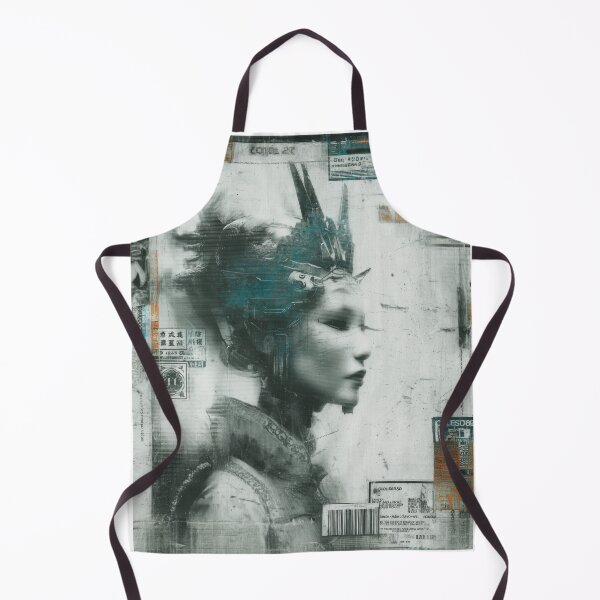 Item preview, Fantasy Biotech Dream Cyberpunk AI Portrait Glitch Art designed and sold by WartonnoArt.