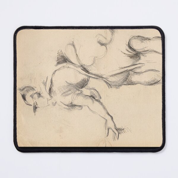 Item preview, Study of the Allegorical Figure France by Paul Cézanne: Post Impressionist Figure Study designed and sold by artofuniverse.