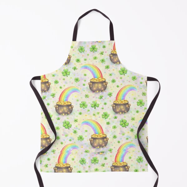 Item preview, St. Patricks Lucky Shamrock Pattern designed and sold by ChaosCultCreations.co.