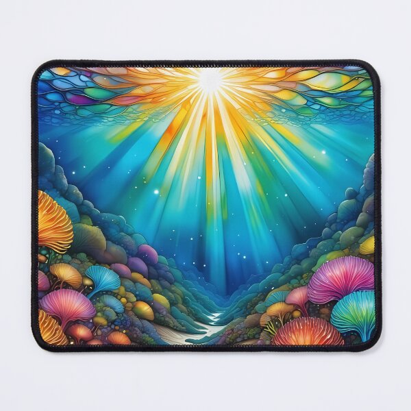 Item preview, Colorful Underwater Landscape designed and sold by CalmnessbyChoice.