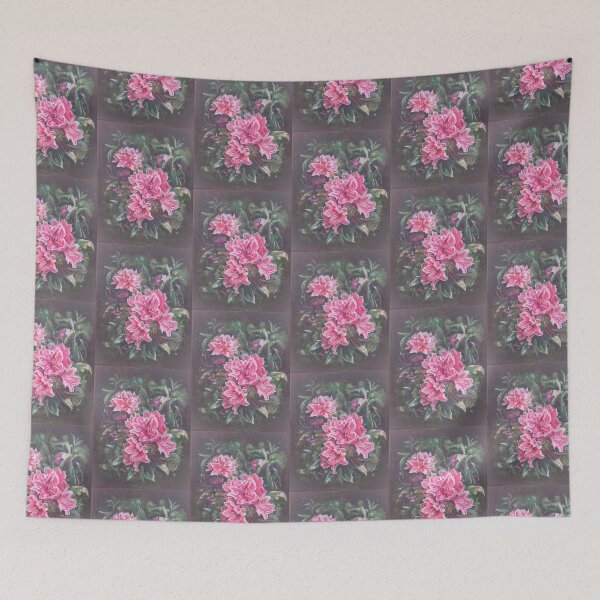 Item preview, Rhododendron - beautiful pink flowers designed and sold by LittleLiz.