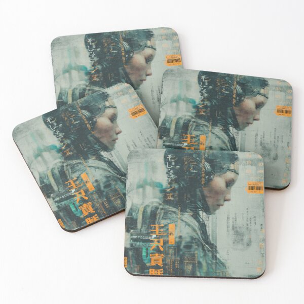 Item preview, Sci-Fi Biotech Dream Cyberpunk AI Portrait Glitch Art designed and sold by WartonnoArt.
