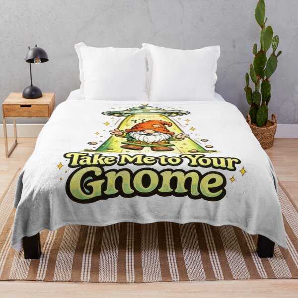 Item preview, High Gnome Funny Relaxed Garden Gnome on Mushroom Cartoon Illustration designed and sold by Moriarty's Digital Visions.