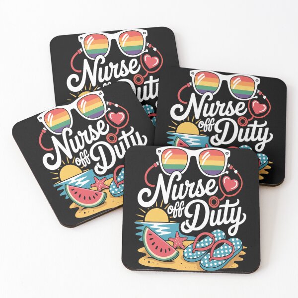 Item preview, Nurse Off Duty Funny Summer Beach Holiday designed and sold by TeamLequid.