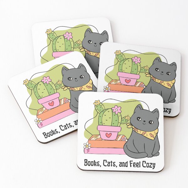 Item preview, Books Cats And Feel Cozy designed and sold by Artify Shirts.