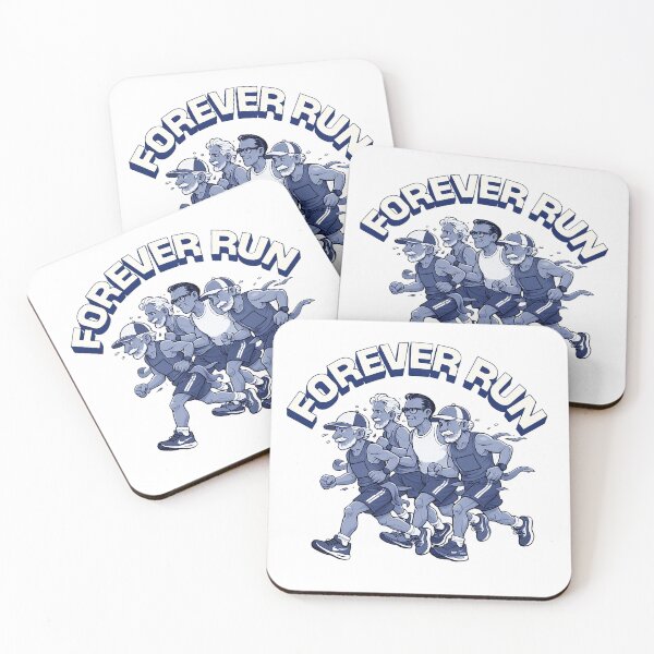 Item preview, a group of middle-aged people running excitedly designed and sold by goesbless.