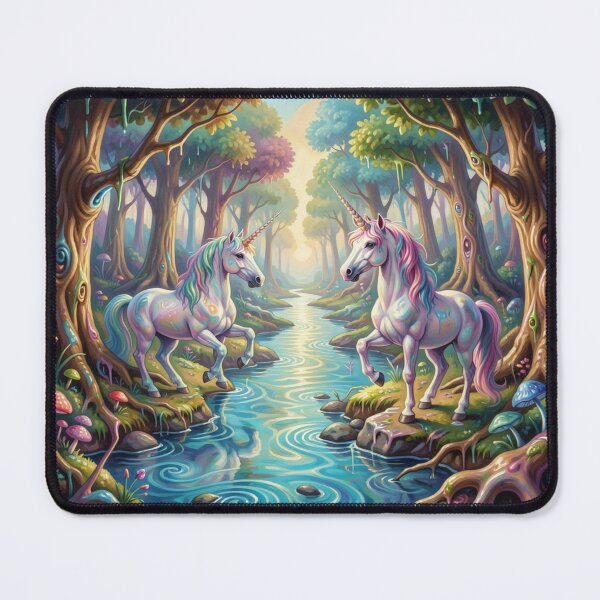 Artikelvorschau, Mystic Forest Unicorns – Enchanted Light & Fantasy Magic entworfen und verkauft von FotoworldEdel.