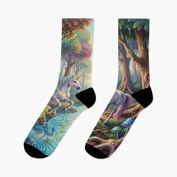Item preview, Mystic Forest Unicorns – Enchanted Light & Fantasy Magic designed and sold by FotoworldEdel.