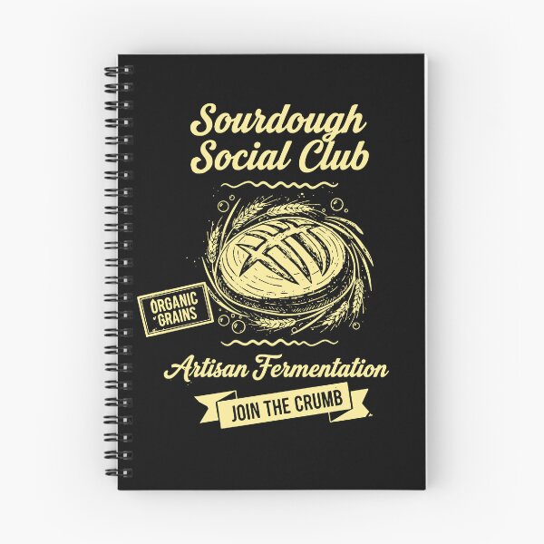 Item preview, Sourdough Social Club Bread Baking Baker Starter designed and sold by LuminOrb.