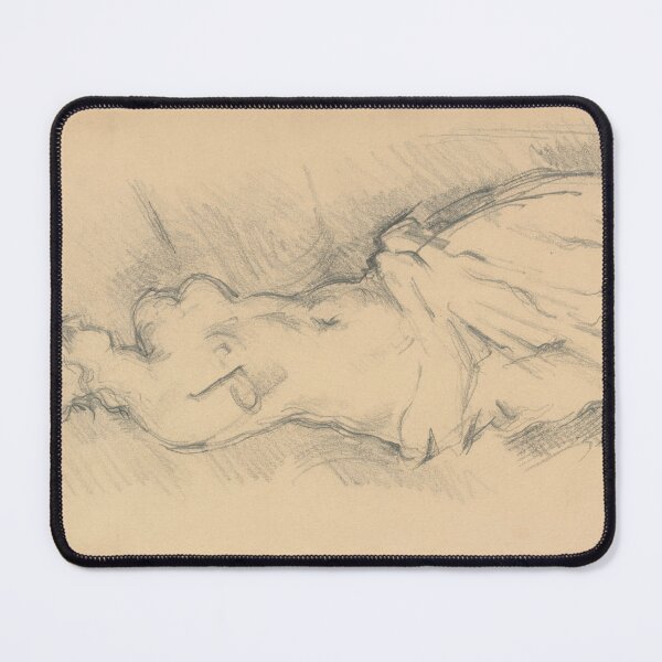 Item preview, Study of Venus De Milo by Paul Cézanne: Post Impressionist Nude Sketch designed and sold by artofuniverse.