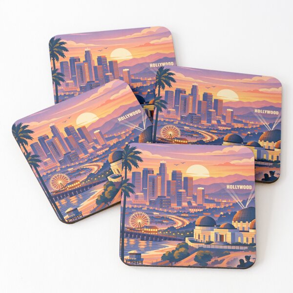 Item preview, Los Angeles Postcard  designed and sold by MatthewHeights.