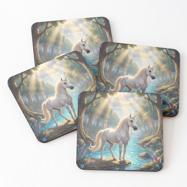 Item preview, Mystic Forest Unicorns – Enchanted Light and Fantasy Magic Collection designed and sold by FotoworldEdel.