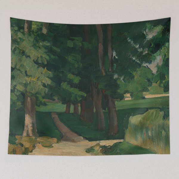 Item preview, The Avenue at the Jas De Bouffan by Paul Cézanne: Post Impressionist Landscape designed and sold by artofuniverse.