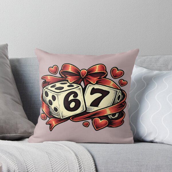 Item preview, Valentine's Day 6 7 Dice Preppy Six Seven Cherry designed and sold by ArtDesignTp.