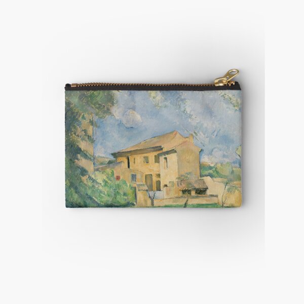 Item preview, The Farm at the Jas De Bouffan by Paul Cézanne: Serene Country House Print designed and sold by artofuniverse.