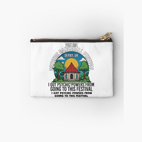 Item preview, Psychic Dancehall Festival Derby UK T-Shirt – Funny Psychic Powers Festival Shirt, Retro Pavilion Graphic Tee designed and sold by Sushikidsntod.