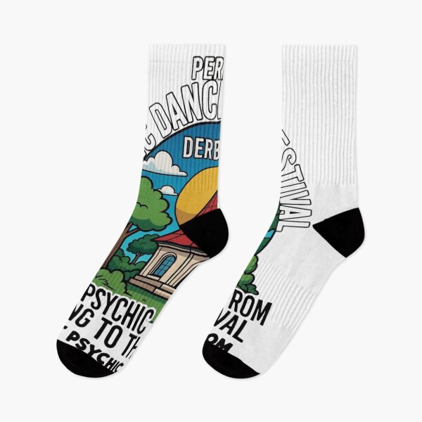Item preview, Psychic Dancehall Festival Derby UK T-Shirt – Funny Psychic Powers Festival Shirt, Retro Pavilion Graphic Tee designed and sold by Sushikidsntoddlers.