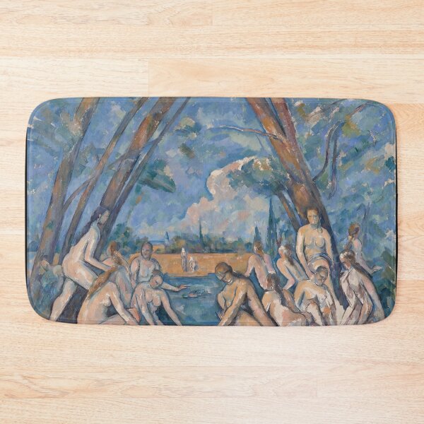 Item preview, The Large Bathers by Paul Cézanne: Post Impressionist Fine Art Print designed and sold by artofuniverse.