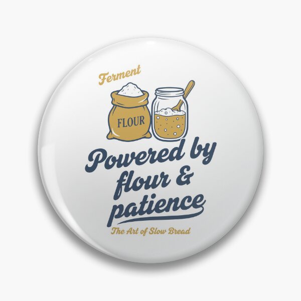 Item preview, Sourdough Bread Baking Baker Powered By Flour designed and sold by LuminOrb.