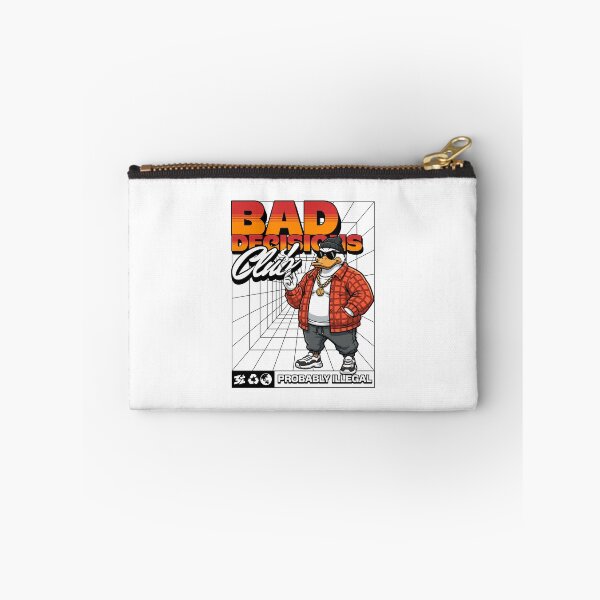 Item preview, Bad Decisions Club Streetwear Duck Illustration designed and sold by Belarte.shop.