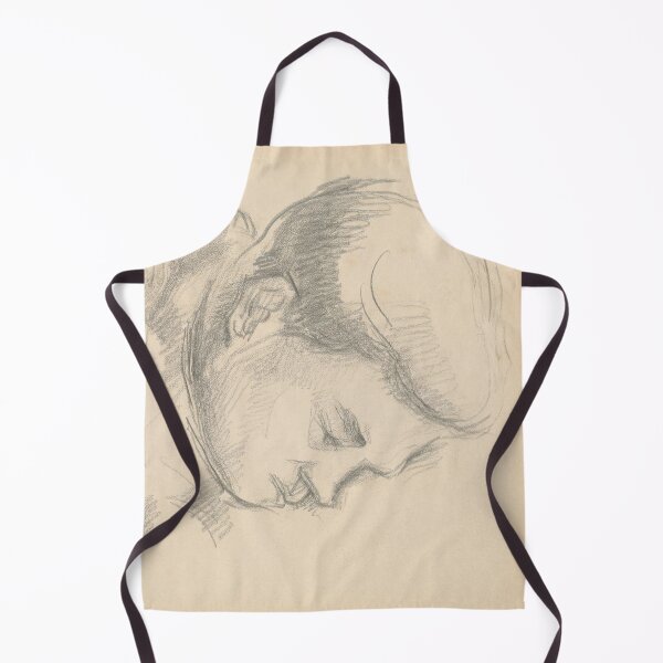 Item preview, The Artists Son by Paul Cézanne: Minimal Graphite Portrait Study designed and sold by artofuniverse.