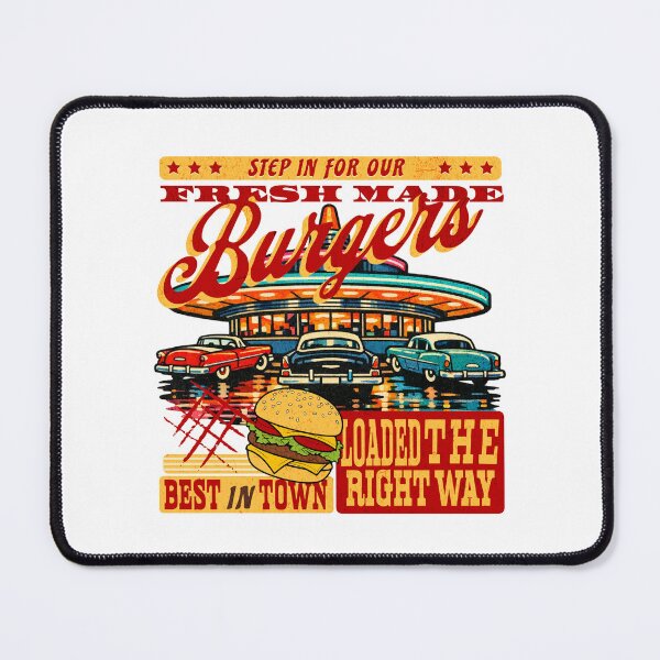 Item preview, Drive-In Diner designed and sold by Belarte.shop.