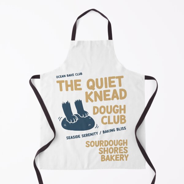 Artikelvorschau, Sauerteig The Quiet Knead Dough Club Bakery entworfen und verkauft von LuminOrb.