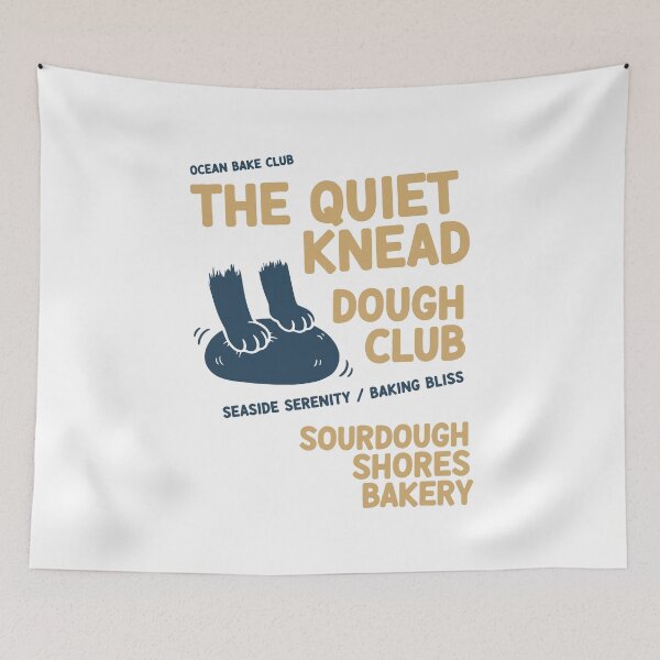 Item preview, sourdough The Quiet Knead Dough Club Bakery designed and sold by LuminOrb.