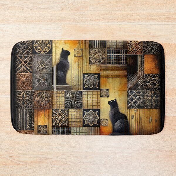 Item preview, Two Black Cats designed and sold by JacquiTaylorArt.