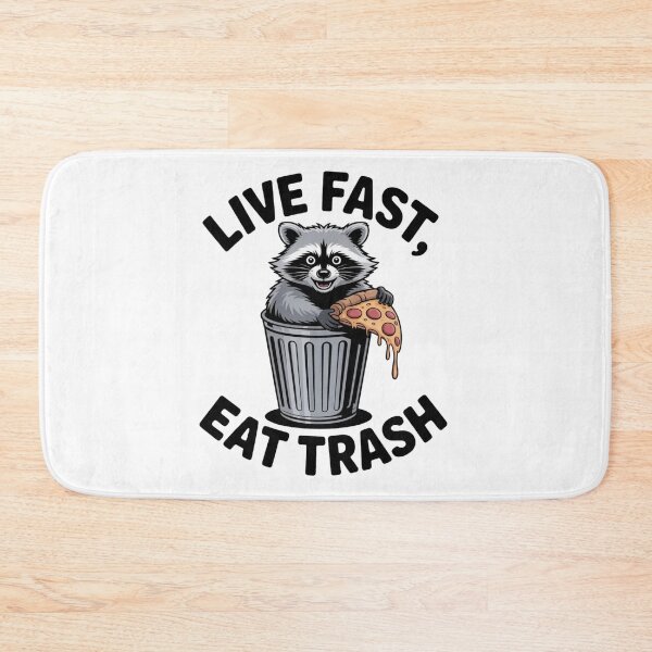 Item preview, Trash Panda Pizza Lover - Live Fast Eat Trash Introvert Aesthetic designed and sold by Mr-wow.